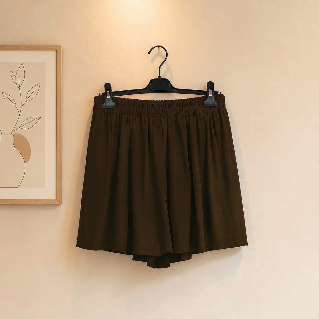 Baumwoll Short mit Taschen