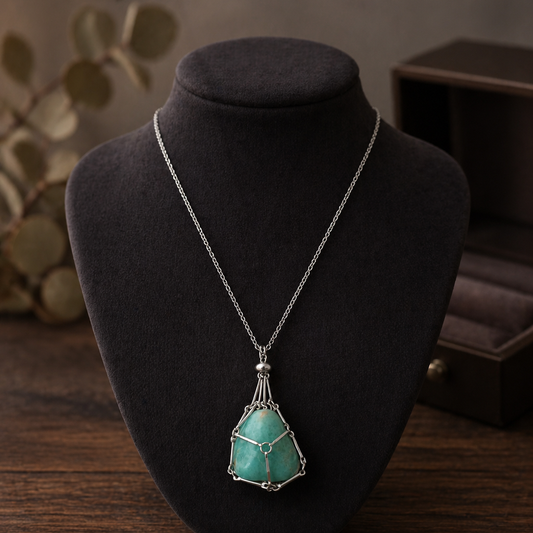 Kette mit Amazonit