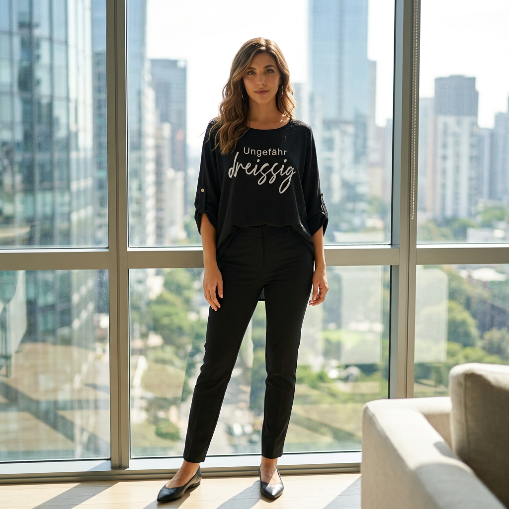 Longshirt "ungefähr 30"