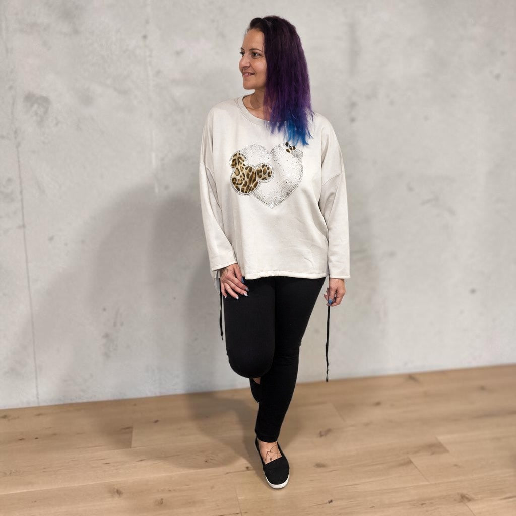 Sweater "Mickey at heart"