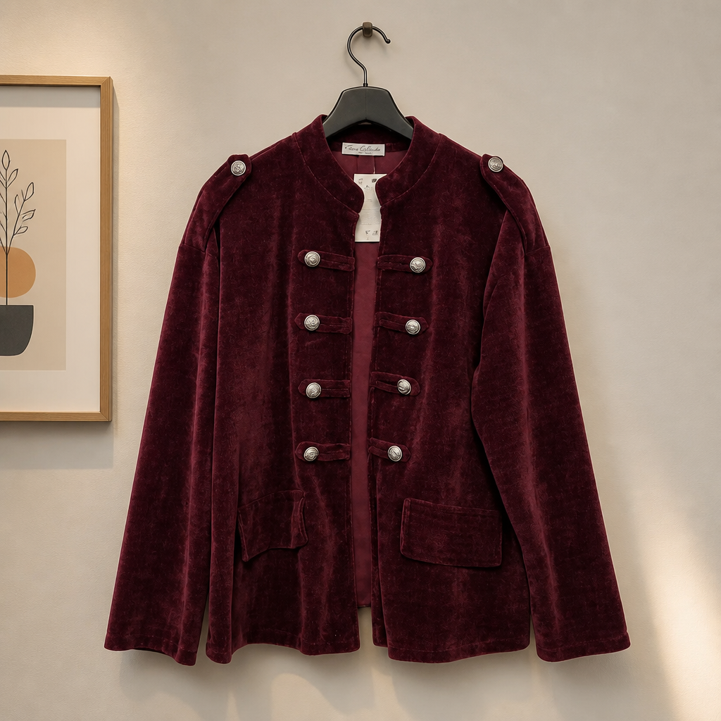 Cordjacke im Military Style
