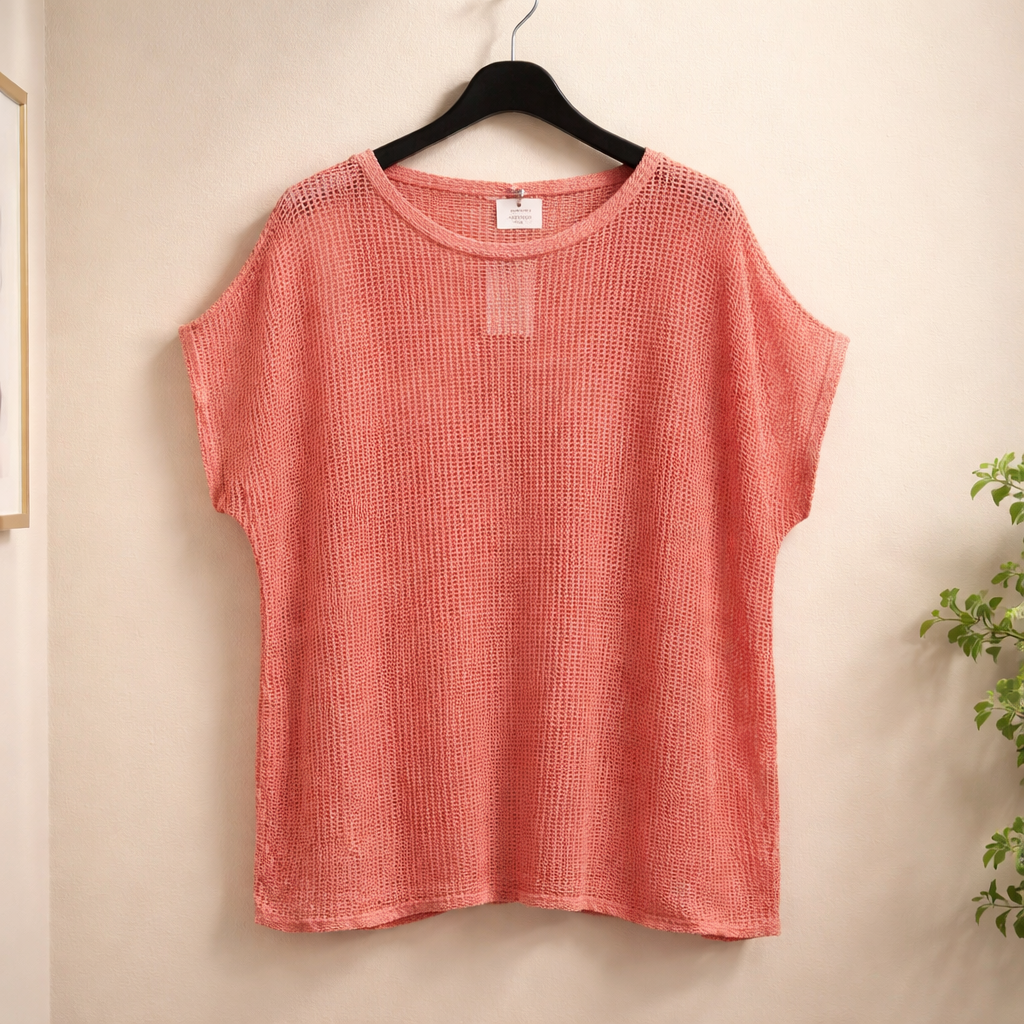 Netzshirt in coolen Neonfarben