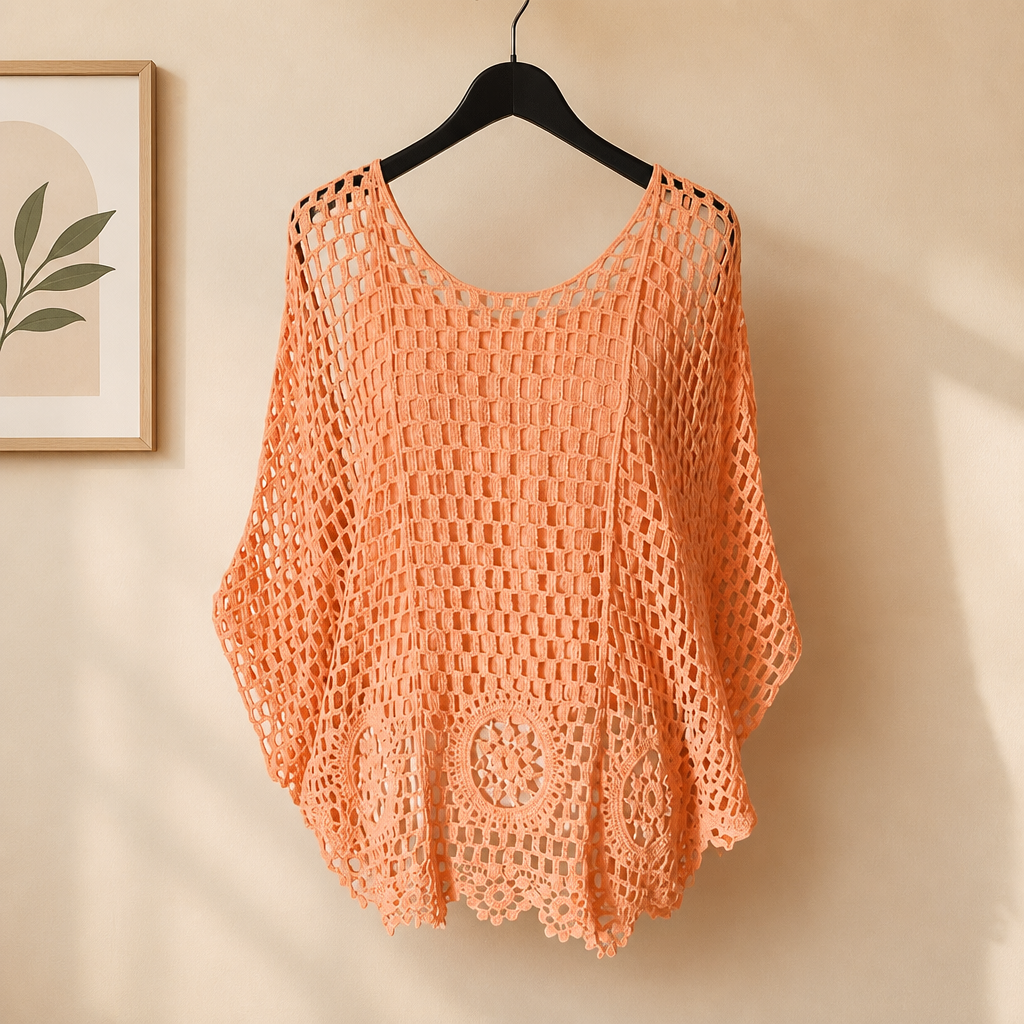 Häkel Pulli mit Untershirt