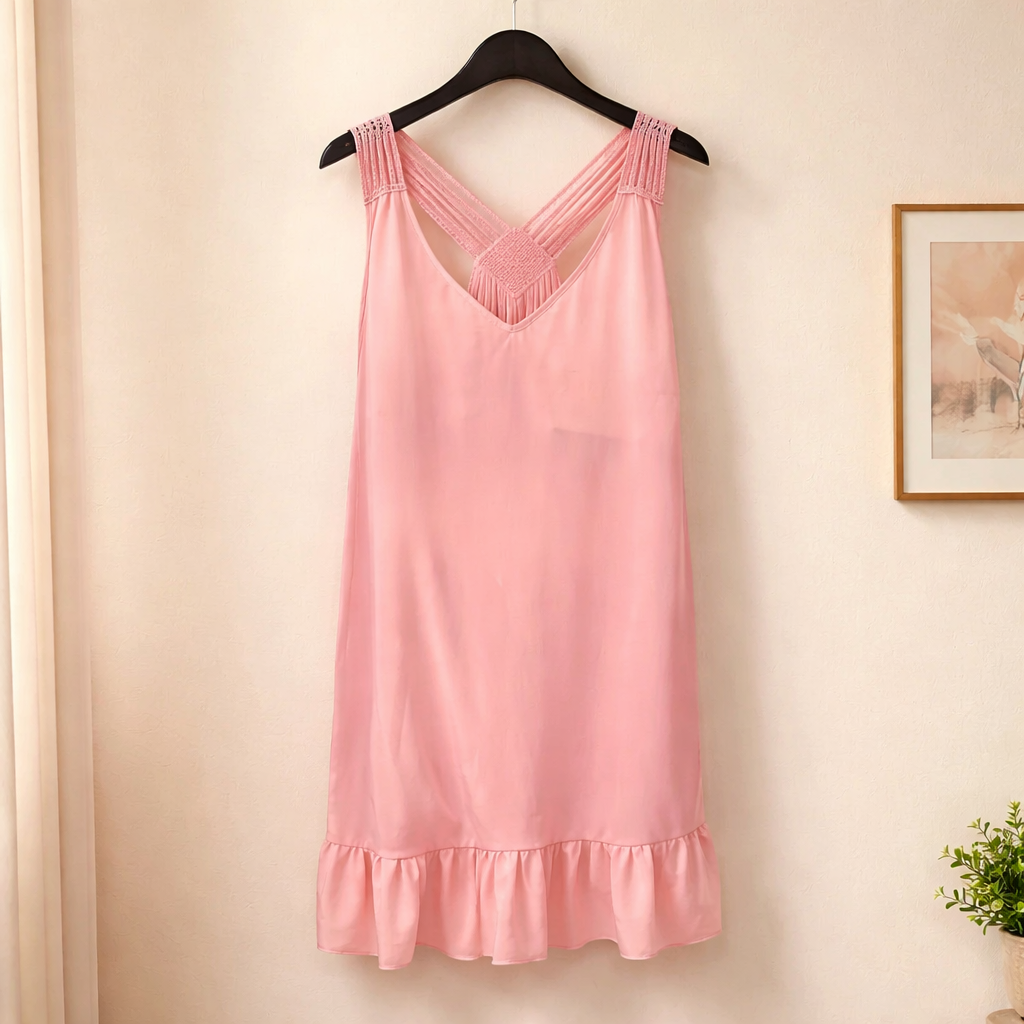 Sommerkleidchen mit Detail am Rücken