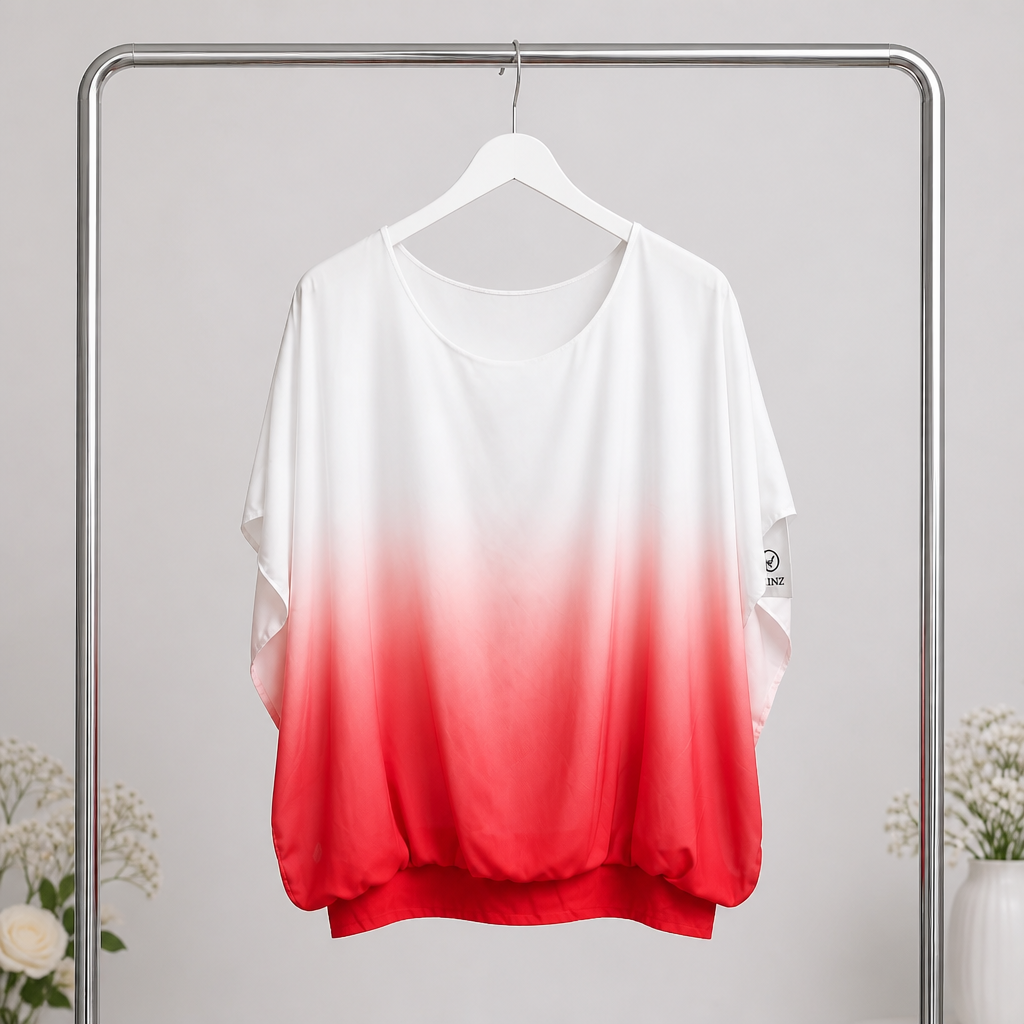 Schmetterlingsbluse "curvy"
